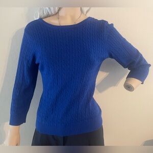 The Limited cable knit top